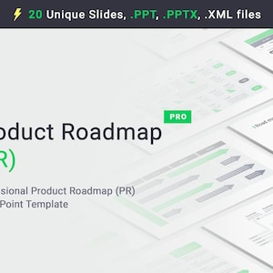 PowerPoint-Vorlagen für Produkt-Roadmap