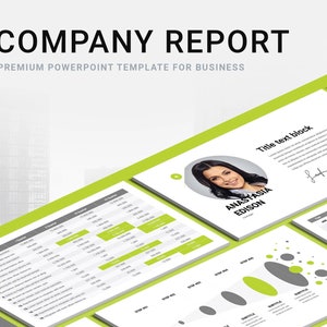 Company Report PowerPoint Template