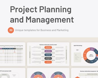 Project Planning and Management Models, Methods, Templates for Keynote MAC