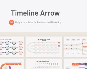 Timeline Arrow Templates for Keynote
