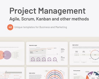 Project Management Agile, Scrum, Kanban for Keynote