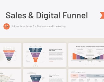 Sales and Digital Funnel templates for PowerPoint