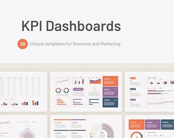 KPI Dashboard Kit Keynote Templates