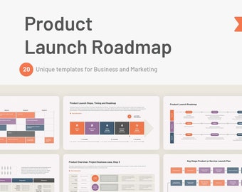 Product Launch Roadmap for PowerPoint