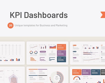 KPI Dashboard Kit PowerPoint Templates