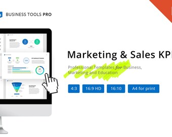 Marketing and Sales KPI for PowerPoint PPT