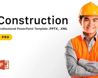 Construction PowerPoint template