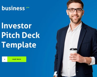 Investor Pitch Deck Template PowerPoint