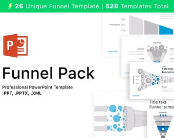 Funnel Pack PowerPoint template