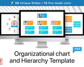 Organizational chart and Hierarchy Template