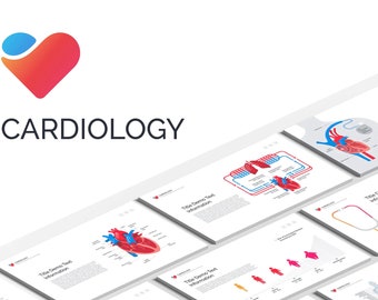 Cardiology PowerPoint template - Medical Template