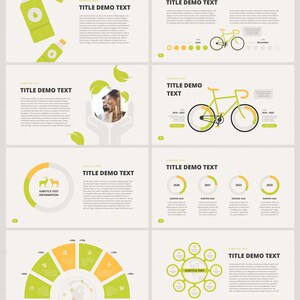 Organic Powerpoint Template - Etsy