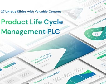 Product Life Cycle Management PLCM for PowerPoint
