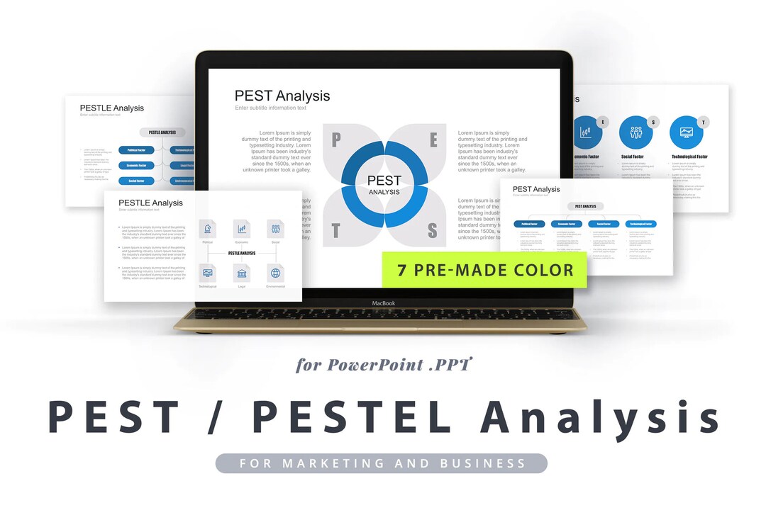 PEST / PESTEL / PESTLE Analysis Powerpoint - Etsy