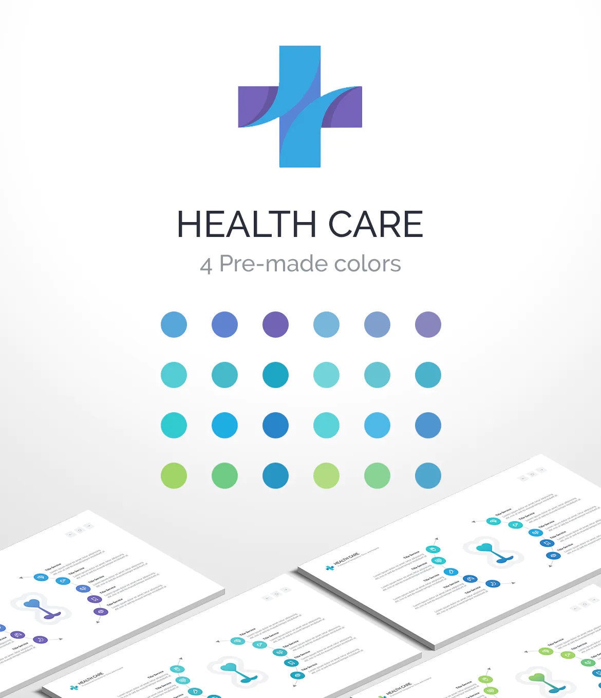 Health Care Powerpoint Template - Medical Template - Etsy