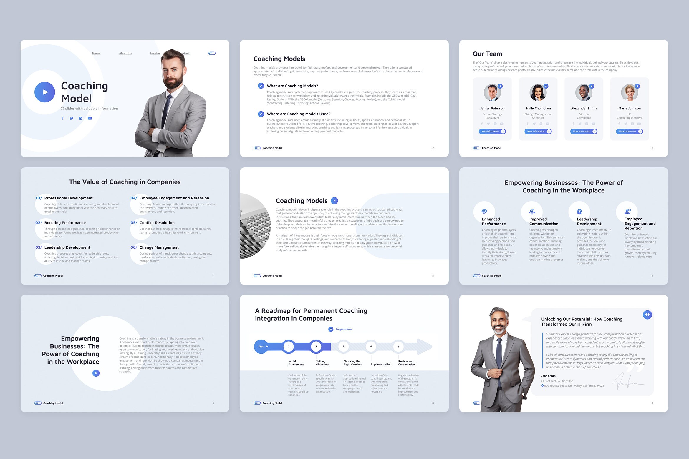 Coaching Models for Powerpoint - Etsy