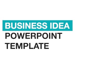Business Idea PowerPoint template