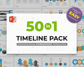 Línea de tiempo 2.0 para PowerPoint