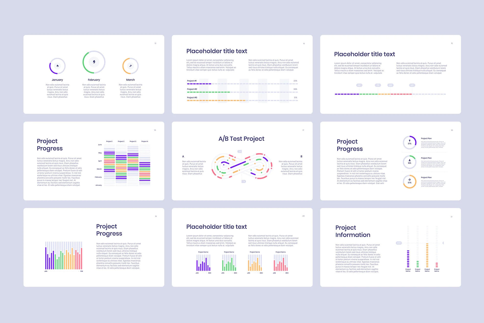 Project Timeline for Powerpoint | Roadmap Project Presentation Template ...