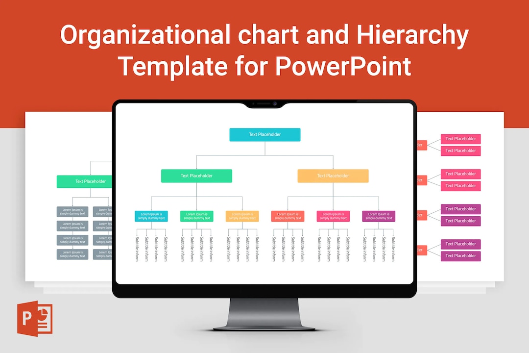 Organizational Chart for Powerpoint - Etsy