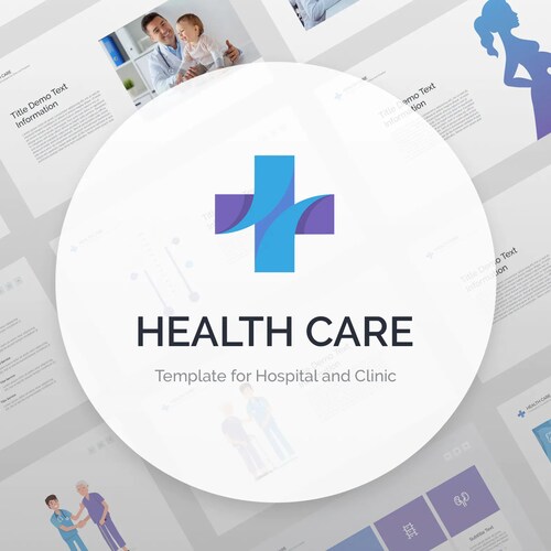 Health Care Powerpoint Template Medical Template - Etsy