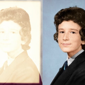 Photo Restoration Service, Photo restoring, Photo colourisation, black and white to colour.