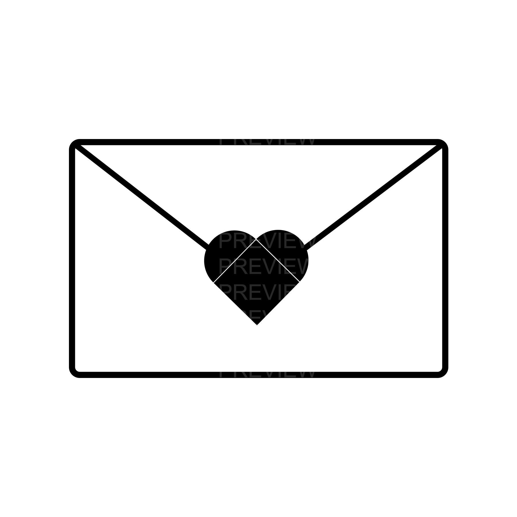 Envelope Svg, Envelope Svg File for Cricut, Cricut Svg, Envelope