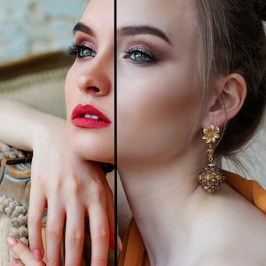 Portrait Colour Enhancer Photoshop Action, Colour Pop Photoshop Action, photoshop action.