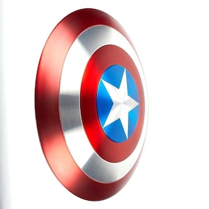 Medieval Captain America Shield Metal Prop Replica - Screen Accurate - 1:1 Scale | wall Shield, Metal Prop Replica, Captain America Cosplay