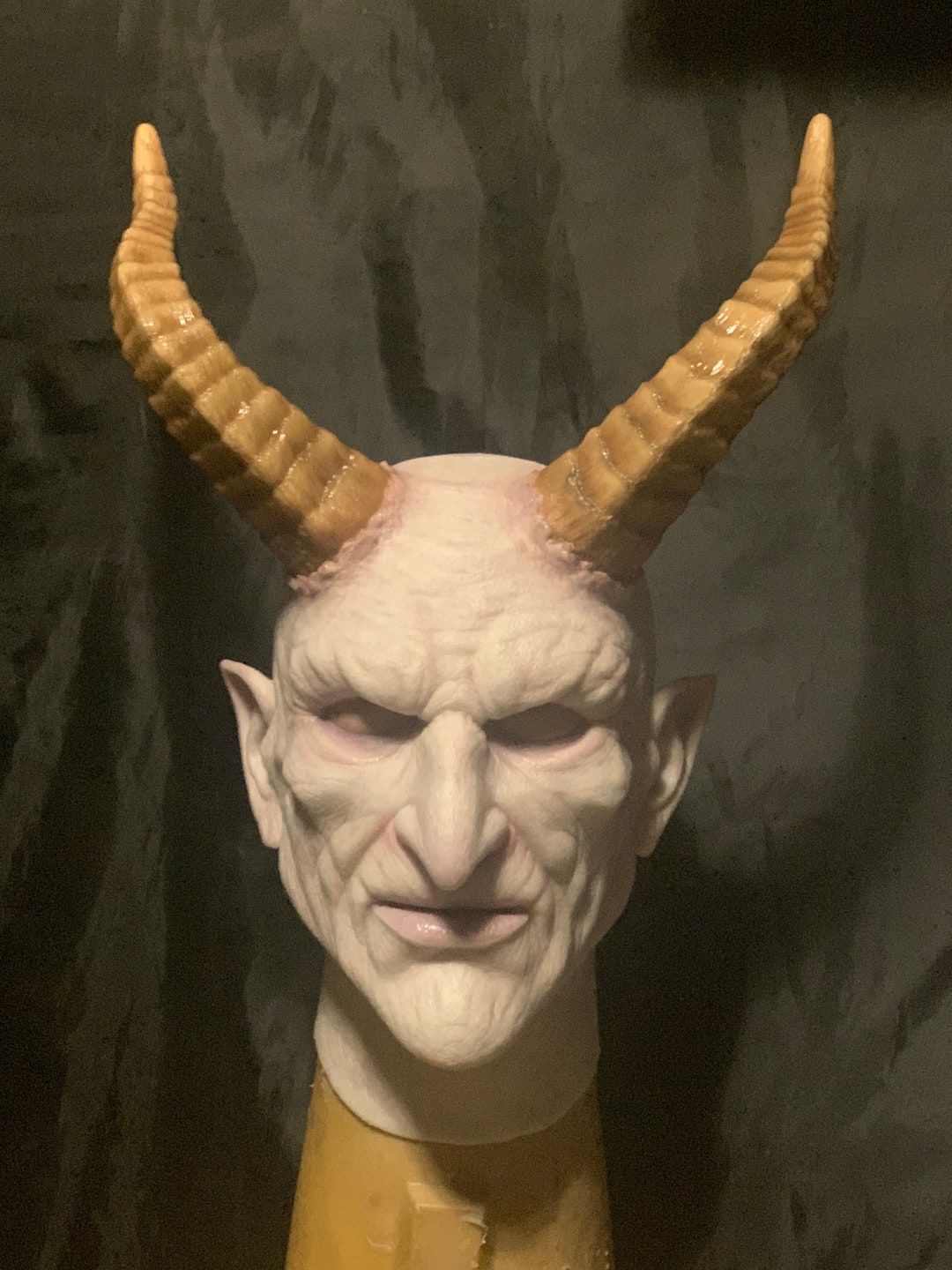 Krampus Silicone Mask. Movie Halloween Human Prosthetic Etsy