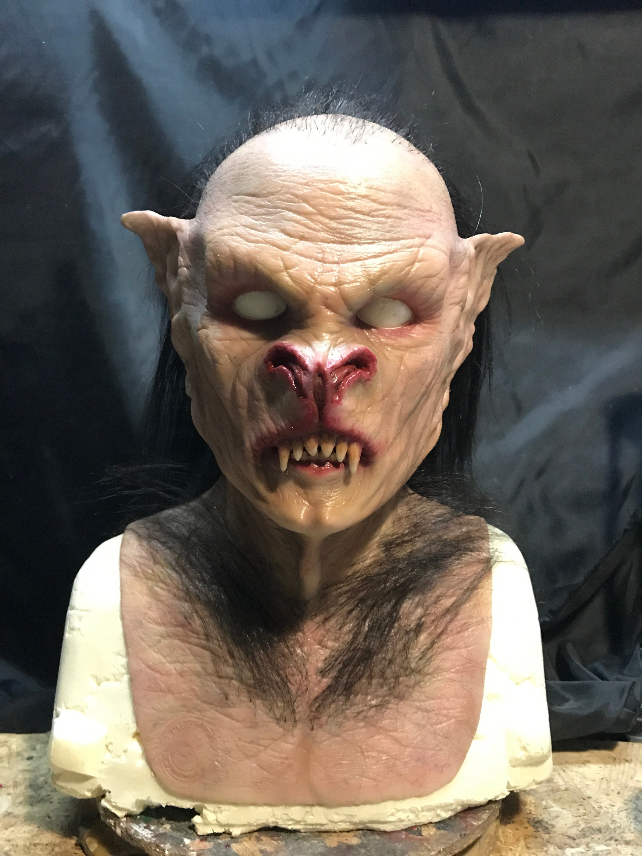 Silicone Vampire Mask. Movie ~ Halloween ~ Human Prosthetic