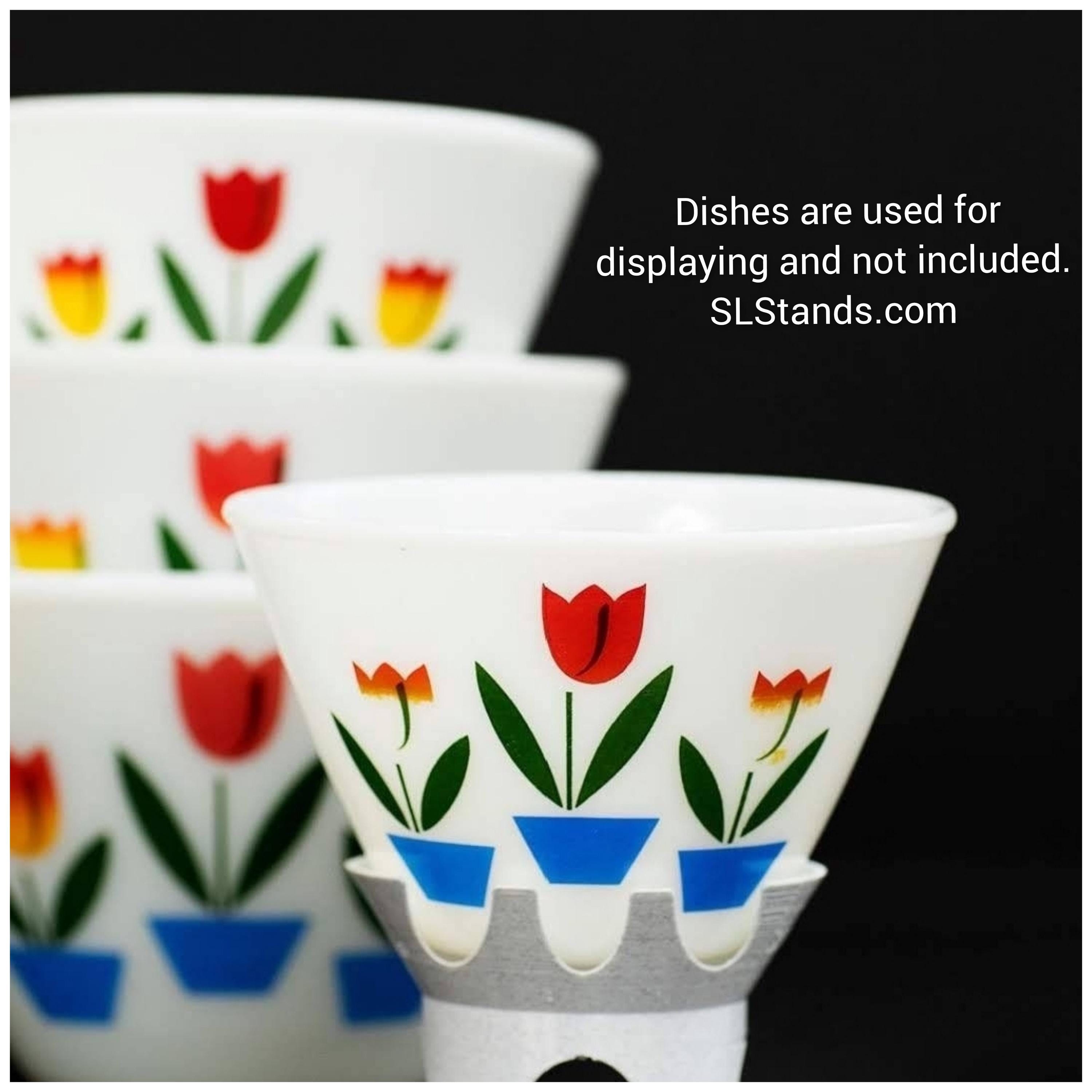 Fire King チューリップデザイン 4個セット Fire King チューリップデザイン 4個セット