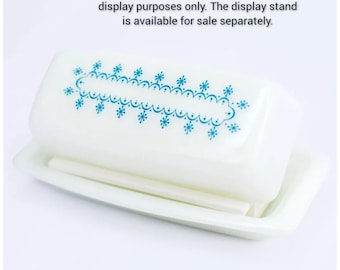 Patented Pyrex Butter Dish LID STAND- Non~Slip no dishes included