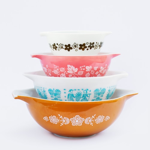 Patented Set of 3 ~ Pyrex 700 Au Gratin Pixie Dish Stands - Etsy