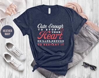 Nurse Shirt ED, Nursing RN Shirt, Cute Nurse Tee, Nursing Shirts Funny, Nursing Shirts ICU, Nurse Graduate TShirt, Cute Nursing T-Shirt