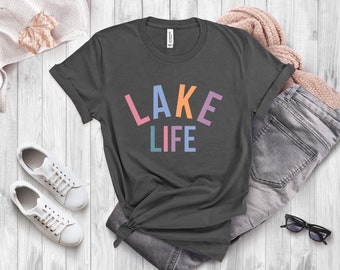Lake Life T-Shirt: Summer Vacation Tee, Boating Shirt