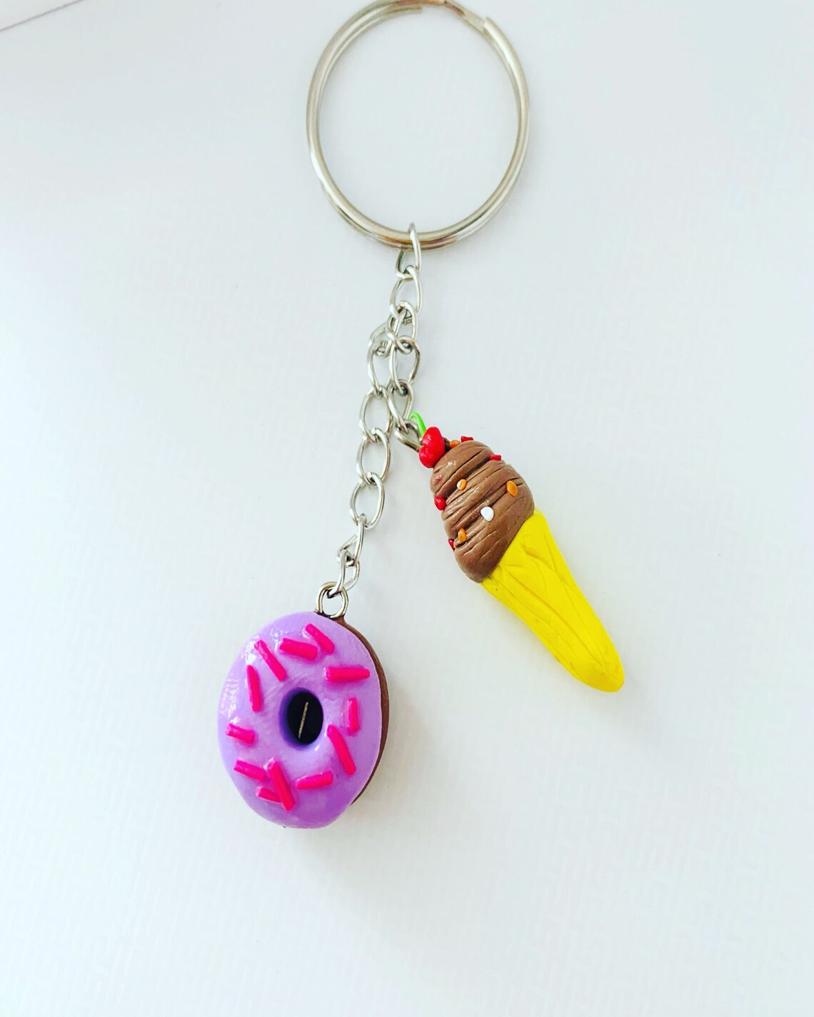 Polymer Clay Keyrings Etsy