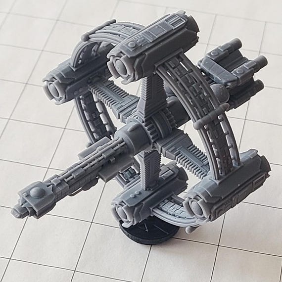 Augustus Starliner Starship Miniature for Starfinder, A