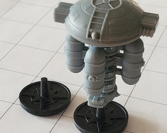 Vanguard Station - posto de escuta: miniatura de nave estelar para Starfinder, A Billion Suns, Full Thrust, Warfleets FTL e outros jogos de ficção científica.