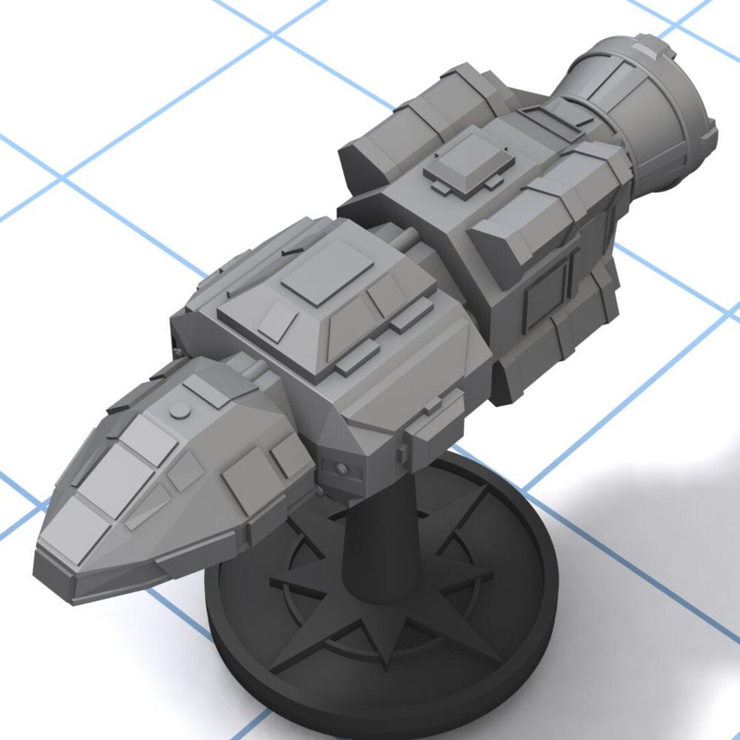 Cervantes Light Frigate: Starship Miniature for the Expanse, Starfinder ...