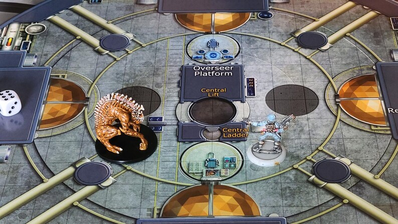 Spacemaster Rpg Map Humboldt - Tanker: Spaceship Poster Maps for Spacemaster and Other Sci ...