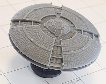 Mothership - UFO: large starship miniature for Savage Worlds and other sci-fi RPGs or fleet battle games