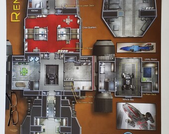 Renegade - Corsair: Starship Maps for the Serenity RPG and Other