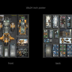 Tri-toad - Container Hauler: Half-size Poster Starship Maps for Eclipse ...