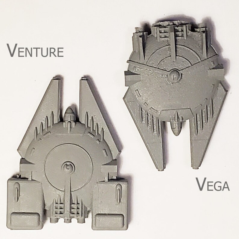 Venture cargo transport: starship miniature for Starfinder, A Billion Suns, Full Thrust, Warfleets FTL, and other sci-fi games image 7