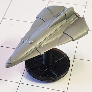 Yoshida - Nave sigilosa: miniatura de nave espacial para Eclipse Phase y otros juegos de ciencia ficción.