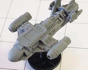 Exeter- tramp freighter: starships for Firefly and other sci-fi RPGs or fleet battle games