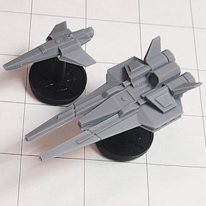Daisho - integrated cruiser & interceptor: starship miniatures