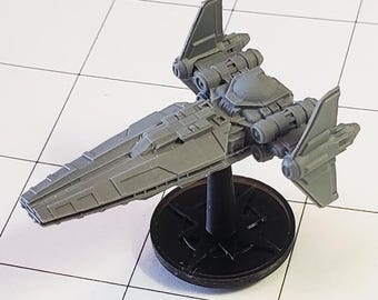 Lakota - armed courier: starship miniature for Star Wars & other sci-fi RPGs or fleet battle games