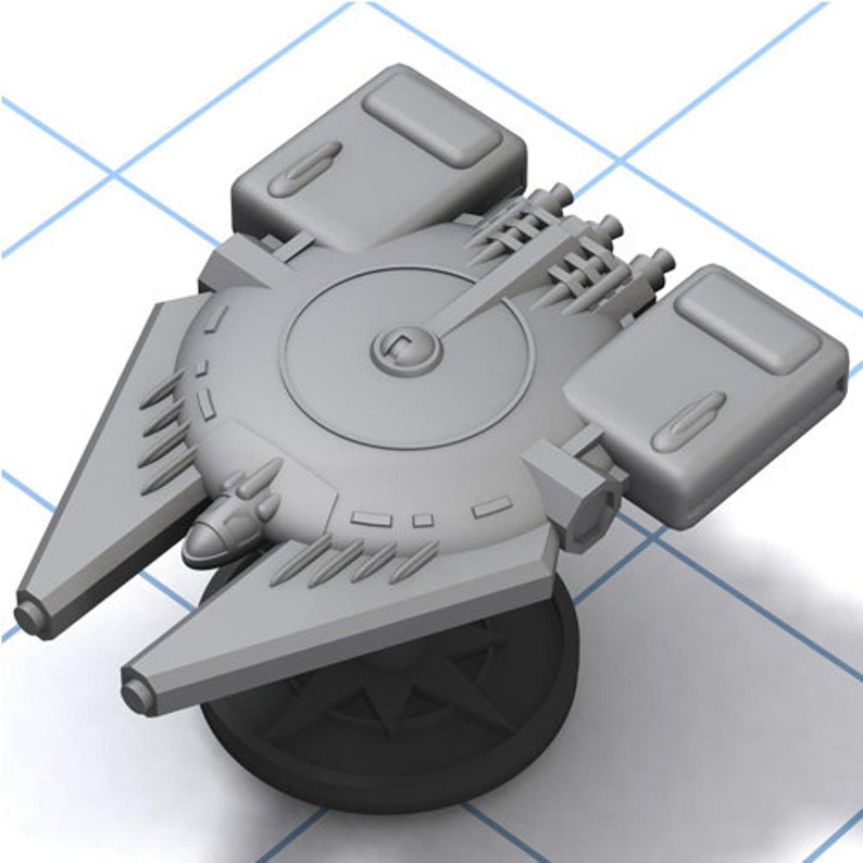 Venture cargo transport: starship miniature for Starfinder, A Billion Suns, Full Thrust, Warfleets FTL, and other sci-fi games image 1